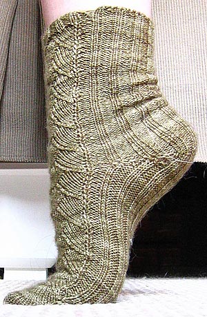 wyvern sock -- side view